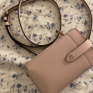 Michael Kors Pink Wallet Crossbody Purse